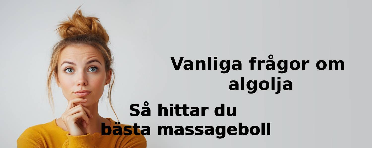 Vanliga frågor om algolja