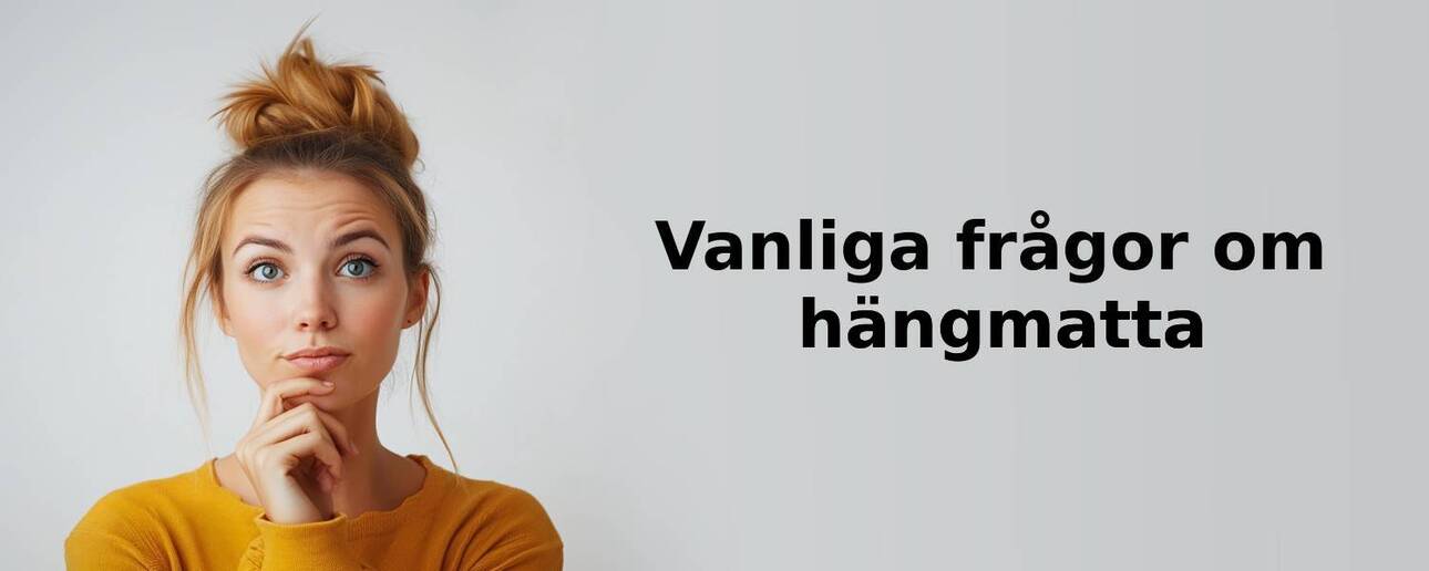 Vanliga frågor om hängmatta