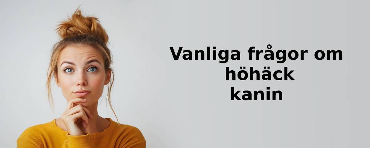 Vanliga frågor om höhäck kanin