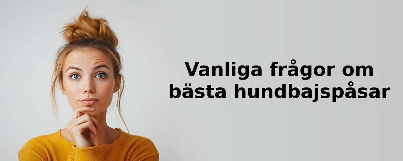 Vanliga frågor om hundbajspåsar