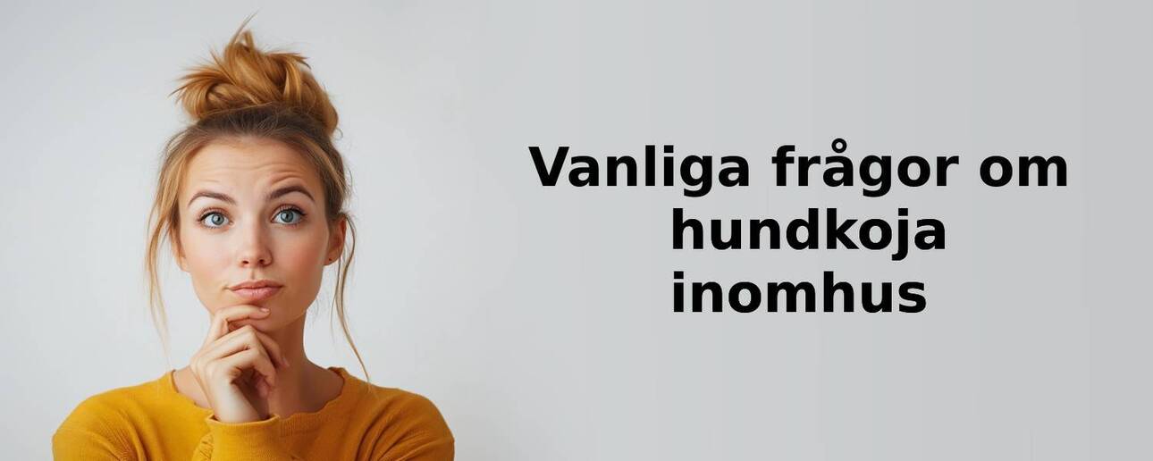 Vanliga frågor om hundkoja inomhus