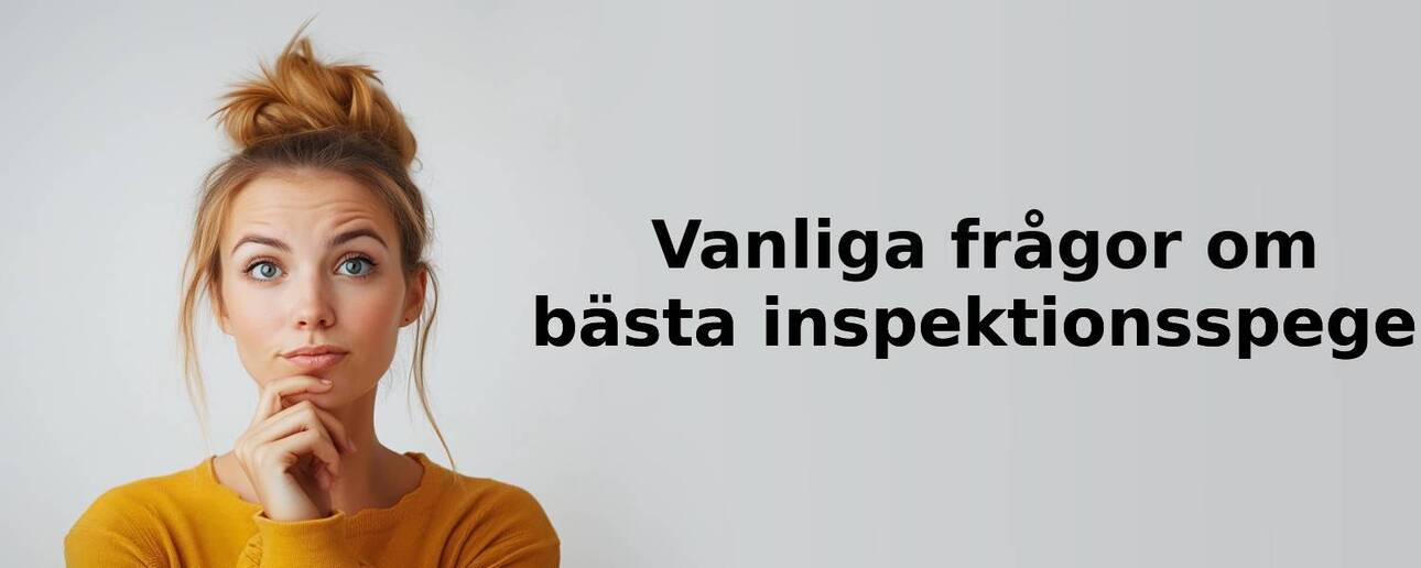 Vanliga frågor om inspektionsspegel
