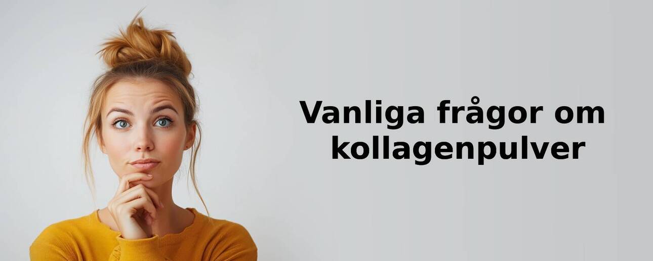 Vanliga frågor om kollagenpulver