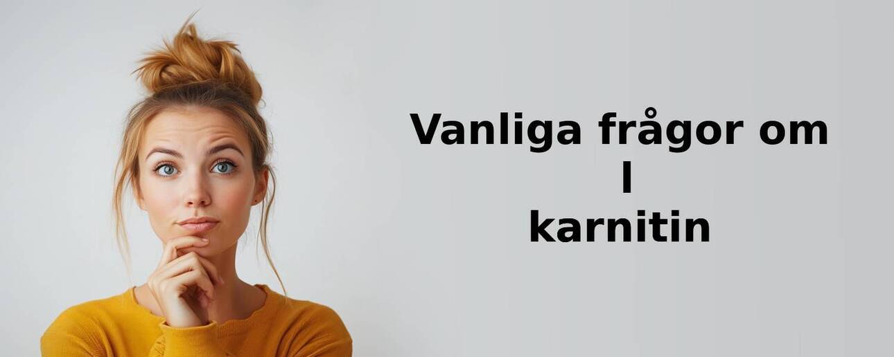 Vanliga frågor om l karnitin