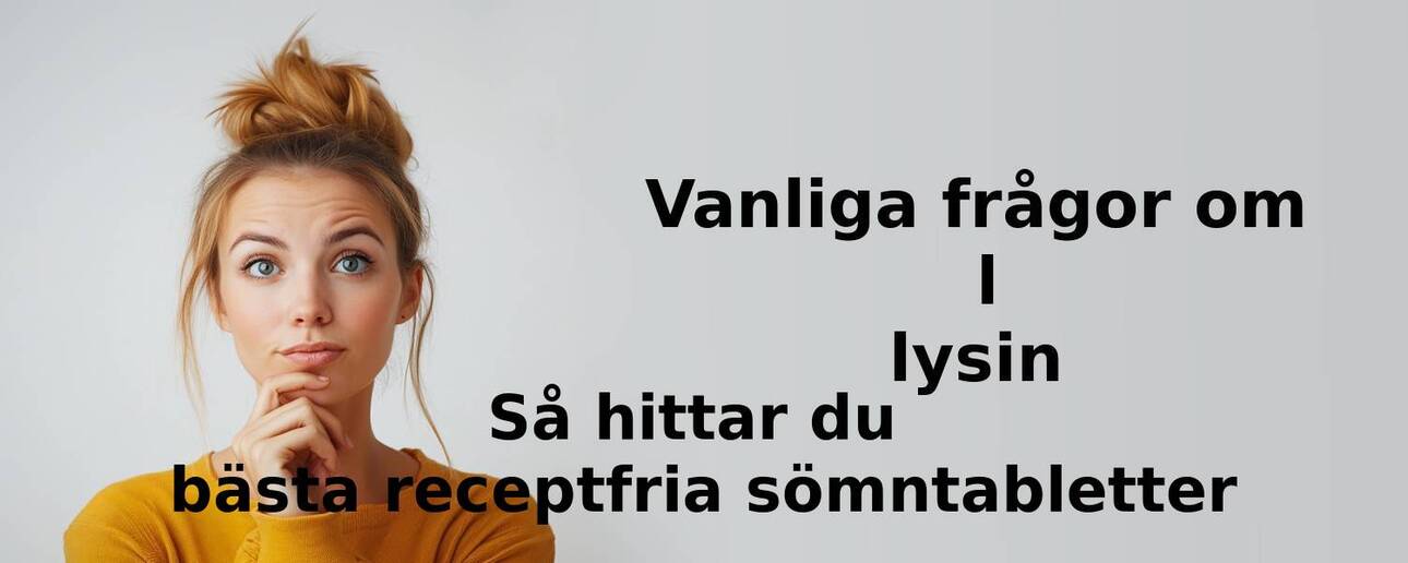 Vanliga frågor om l lysin