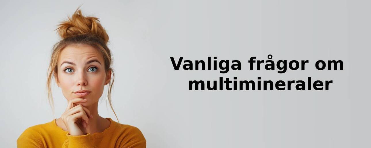 Vanliga frågor om multimineraler