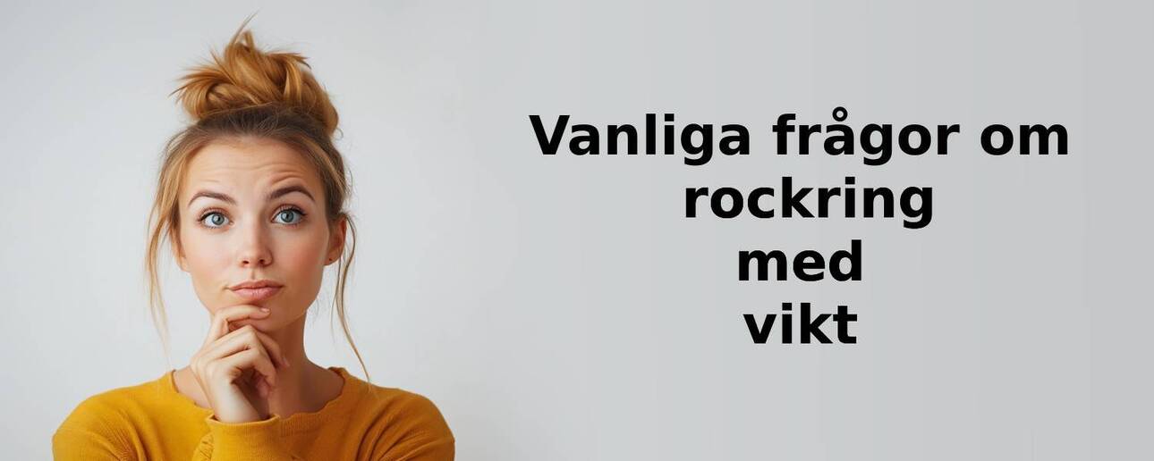 Vanliga frågor om rockring med vikt