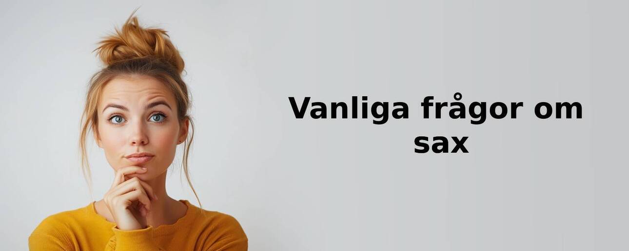 Vanliga frågor om sax