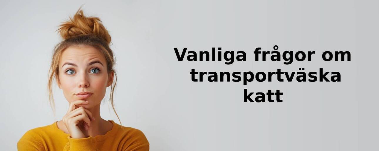 Vanliga frågor om transportväska katt