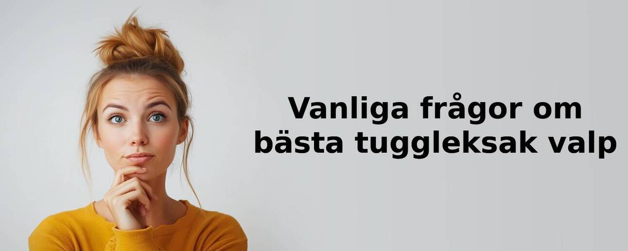 Vanliga frågor om tuggleksak valp