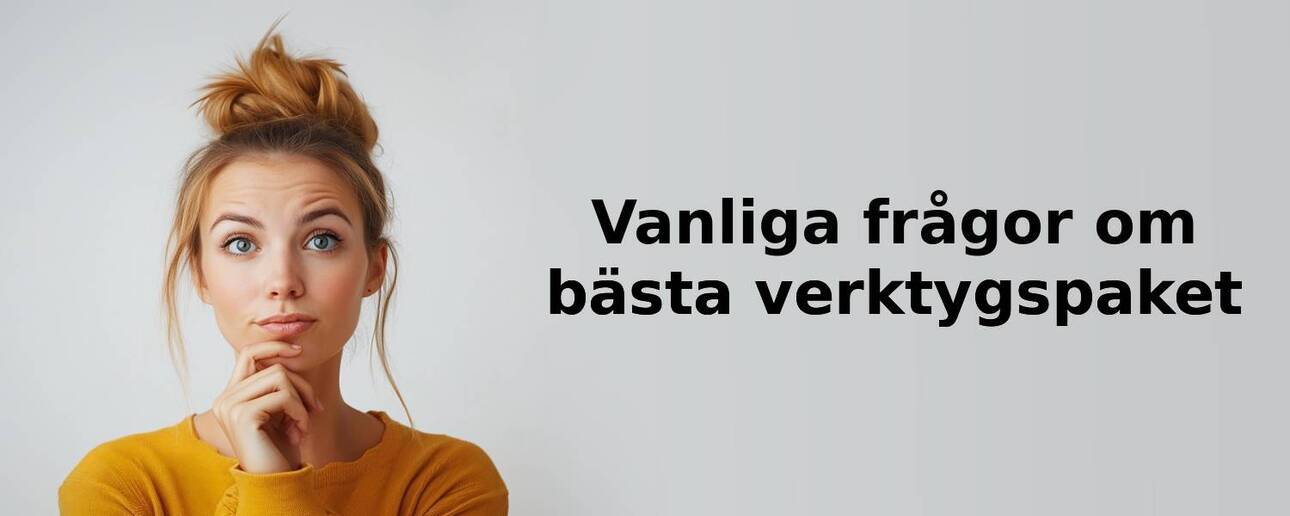 Vanliga frågor om verktygspaket