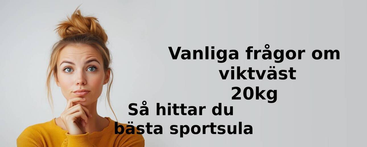 Vanliga frågor om viktväst 20kg
