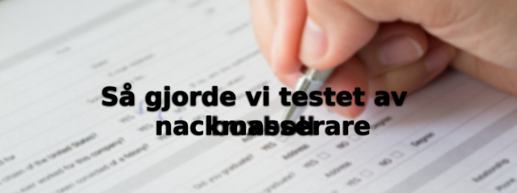 Om vårt test av bcaa med koffein