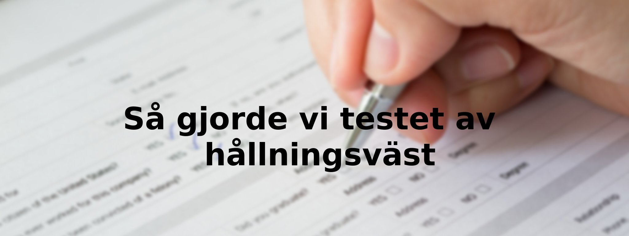Om vårt test av fickkam