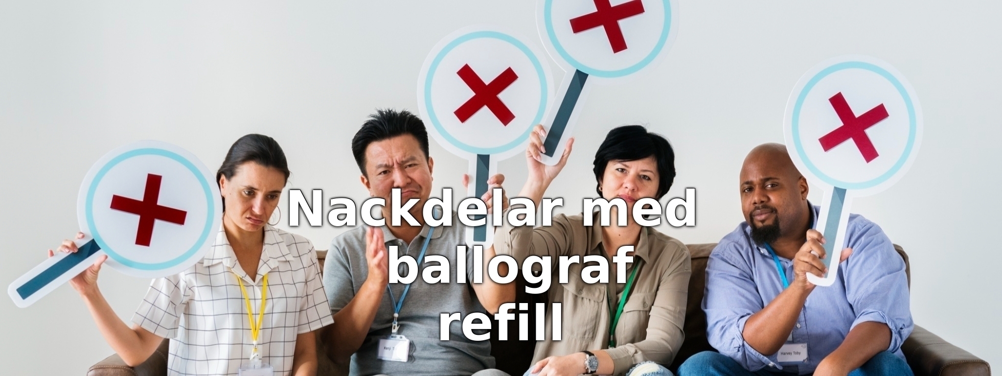 Nackdelar med ballograf refill