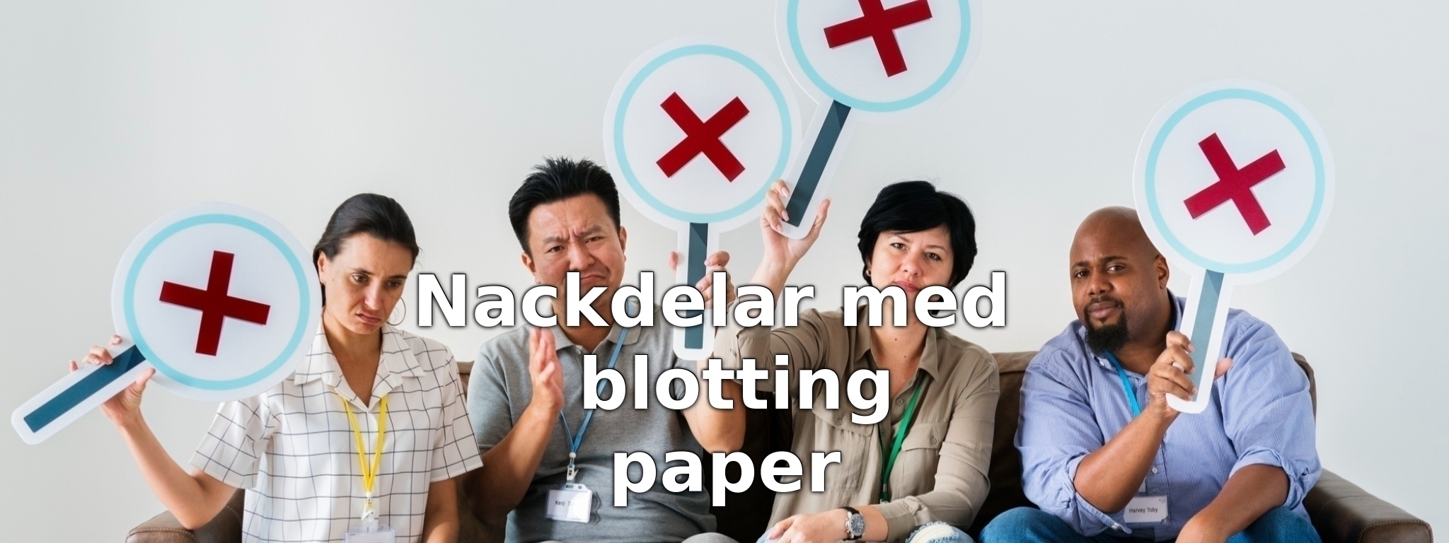 Nackdelar med blotting paper