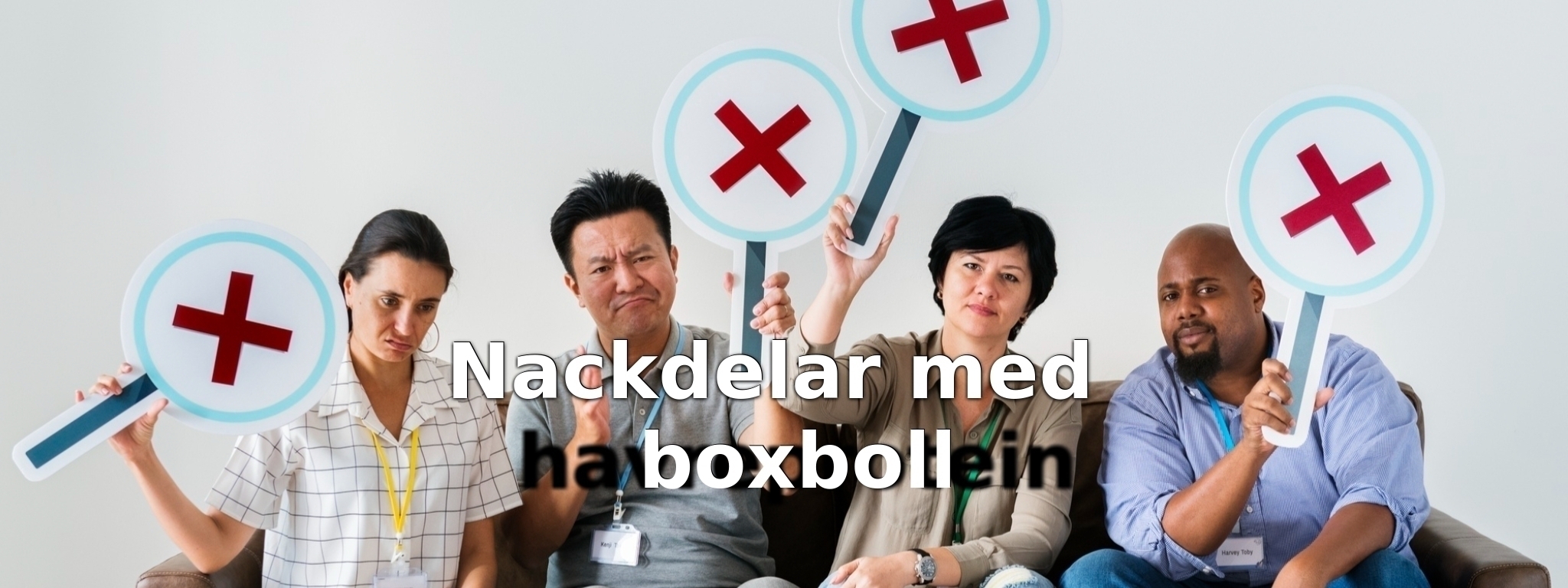 Nackdelar med boxboll
