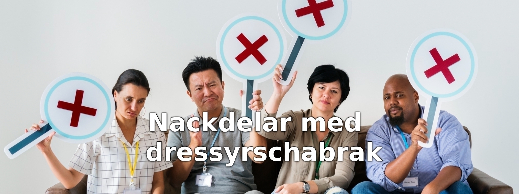 Nackdelar med dressyrschabrak