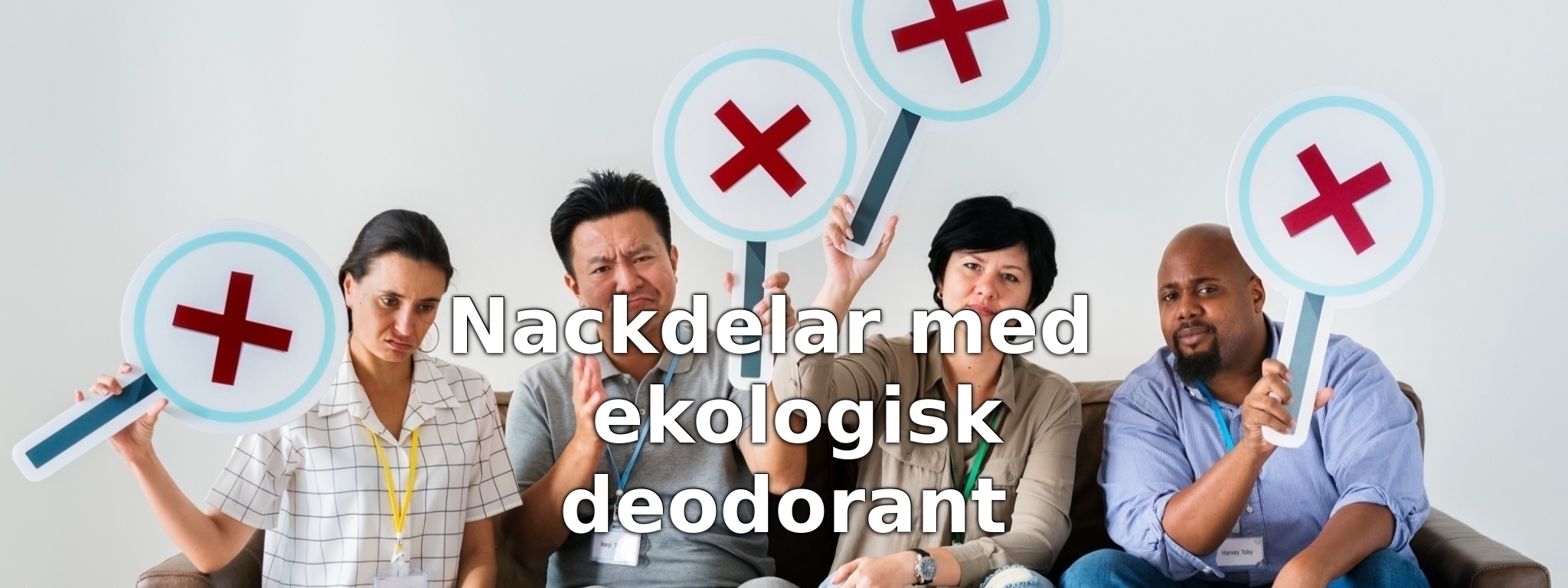 Nackdelar med ekologisk deodorant