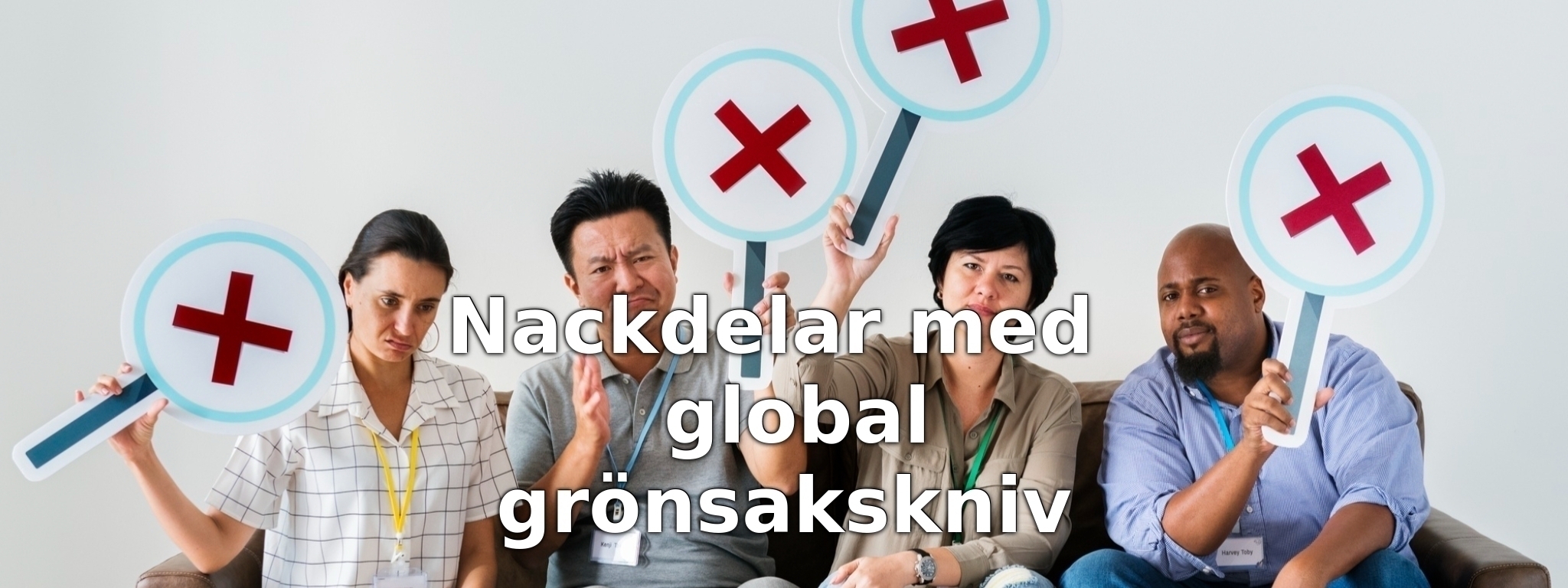 Nackdelar med global grönsakskniv