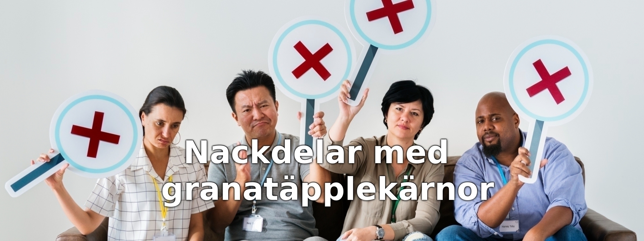 Nackdelar med granatäpplekärnor