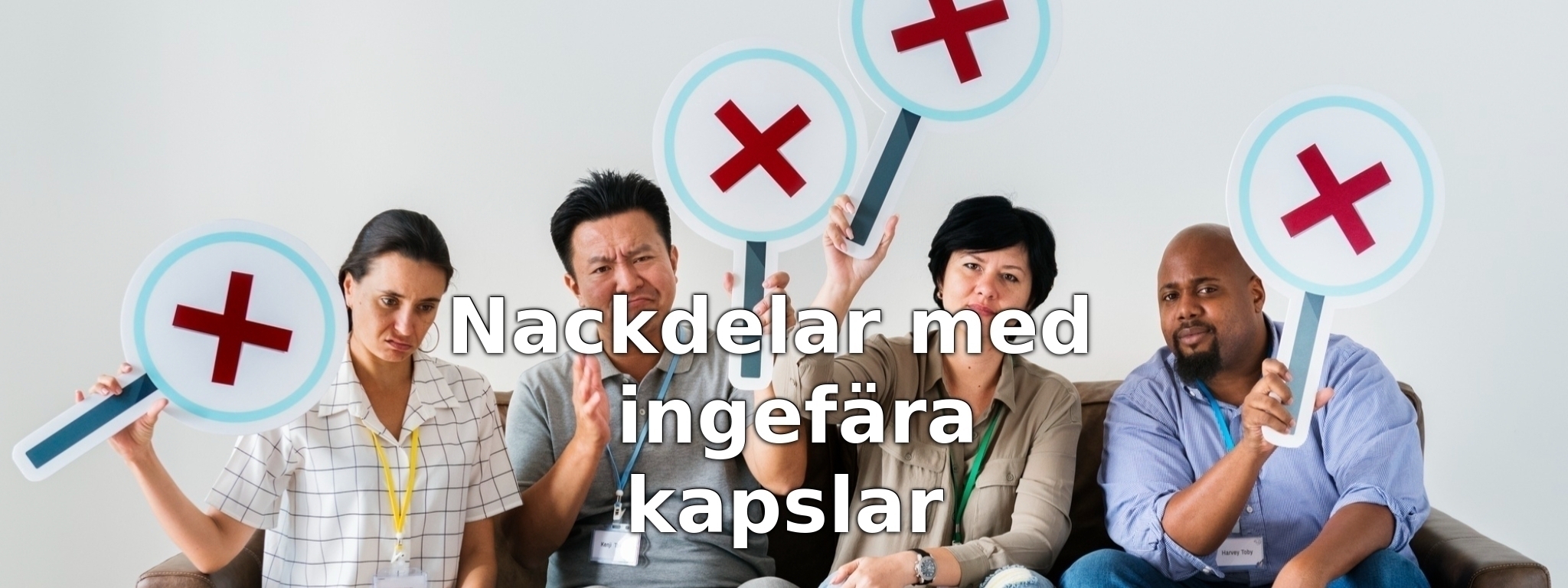 Nackdelar med ingefära kapslar