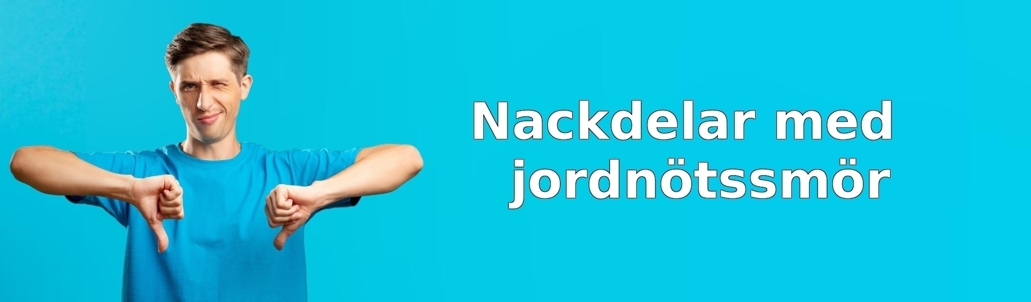 Nackdelar med jordnötssmör