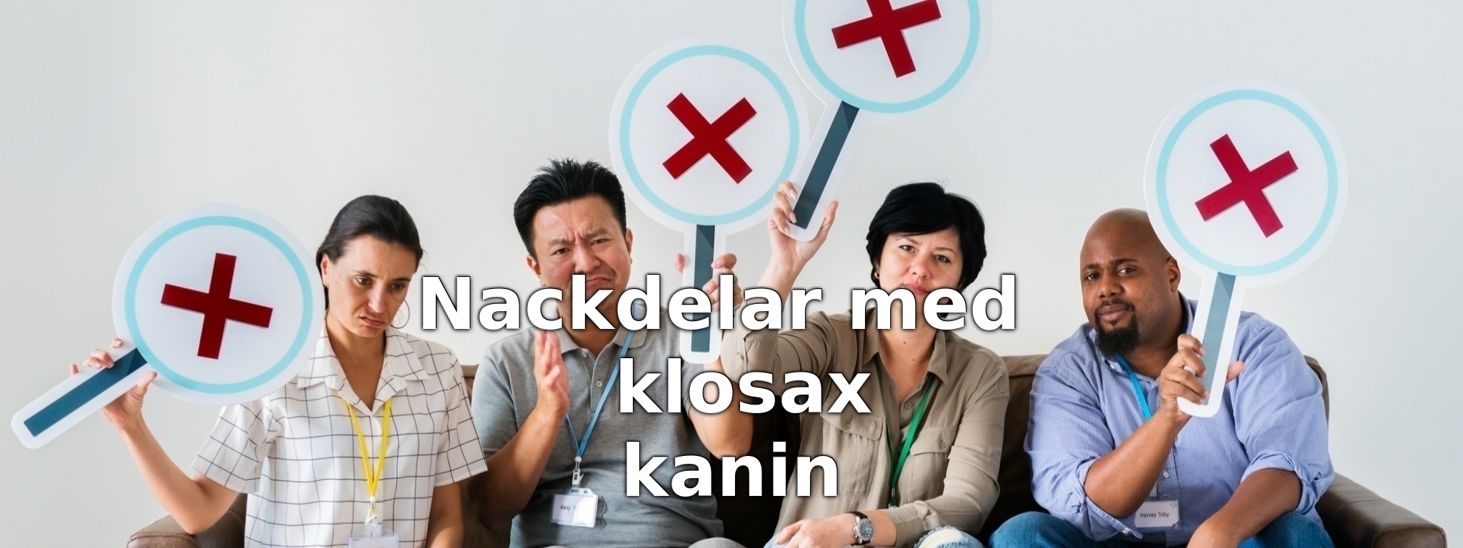Nackdelar med klosax kanin