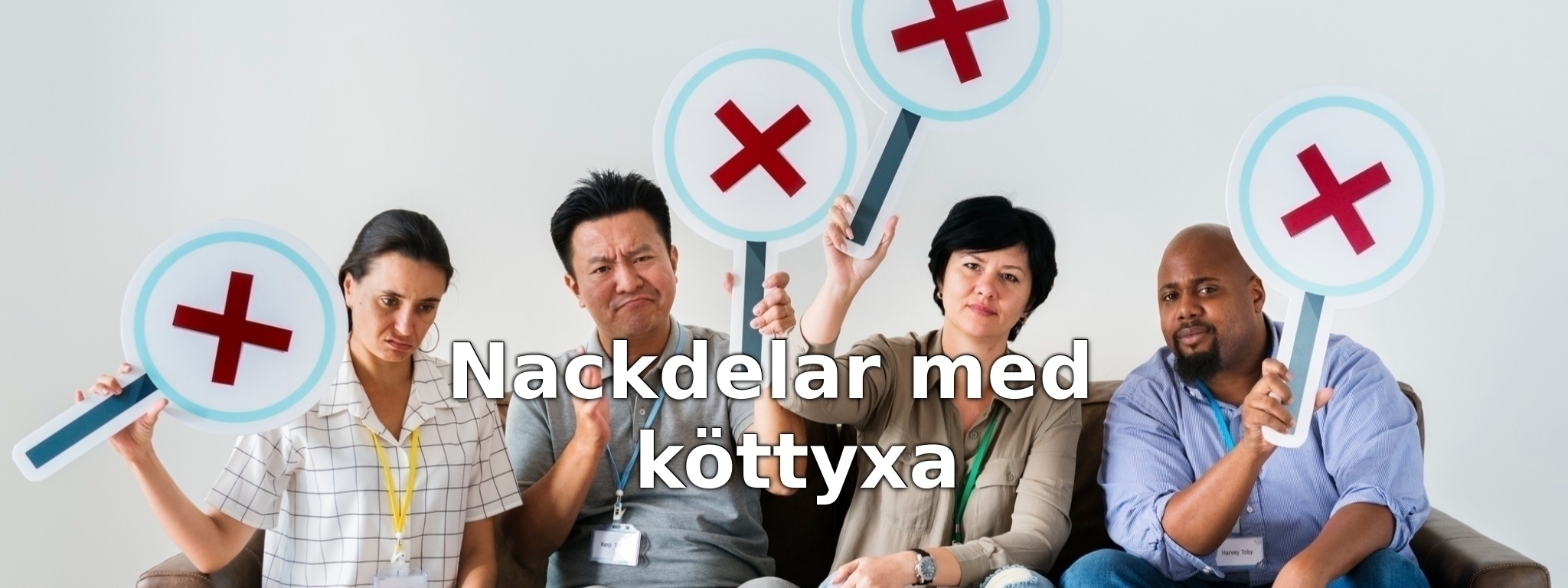 Nackdelar med köttyxa
