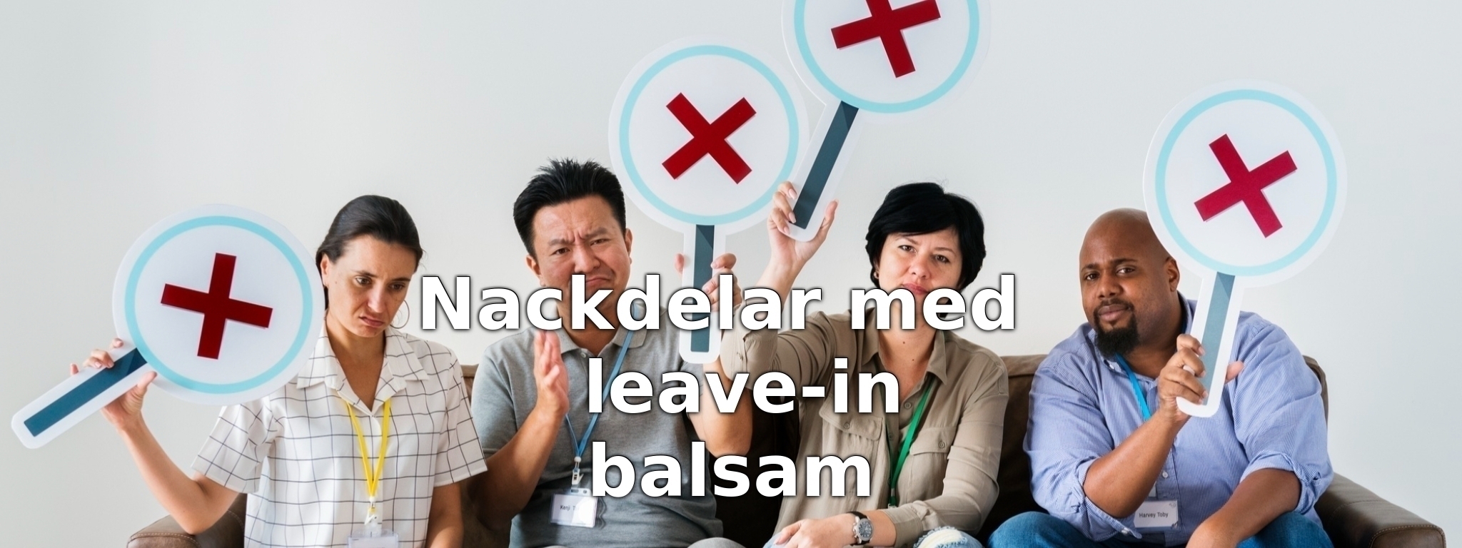 Nackdelar med leave-in balsam