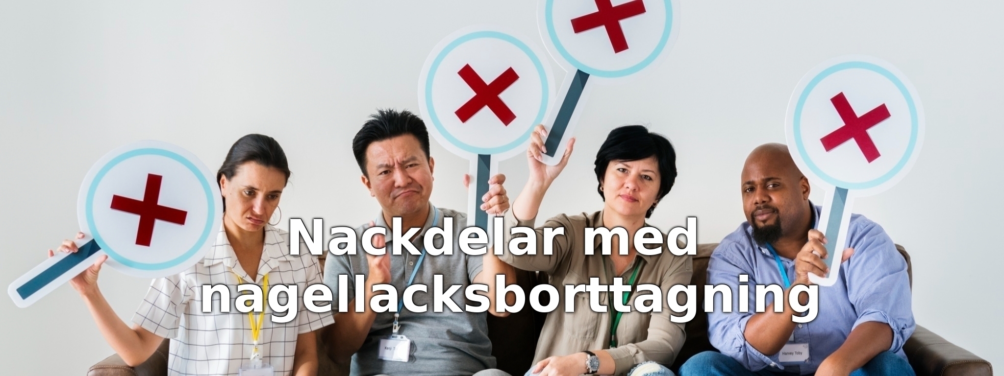 Nackdelar med nagellacksborttagning