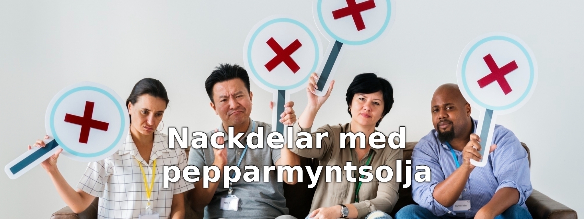Nackdelar med pepparmyntsolja