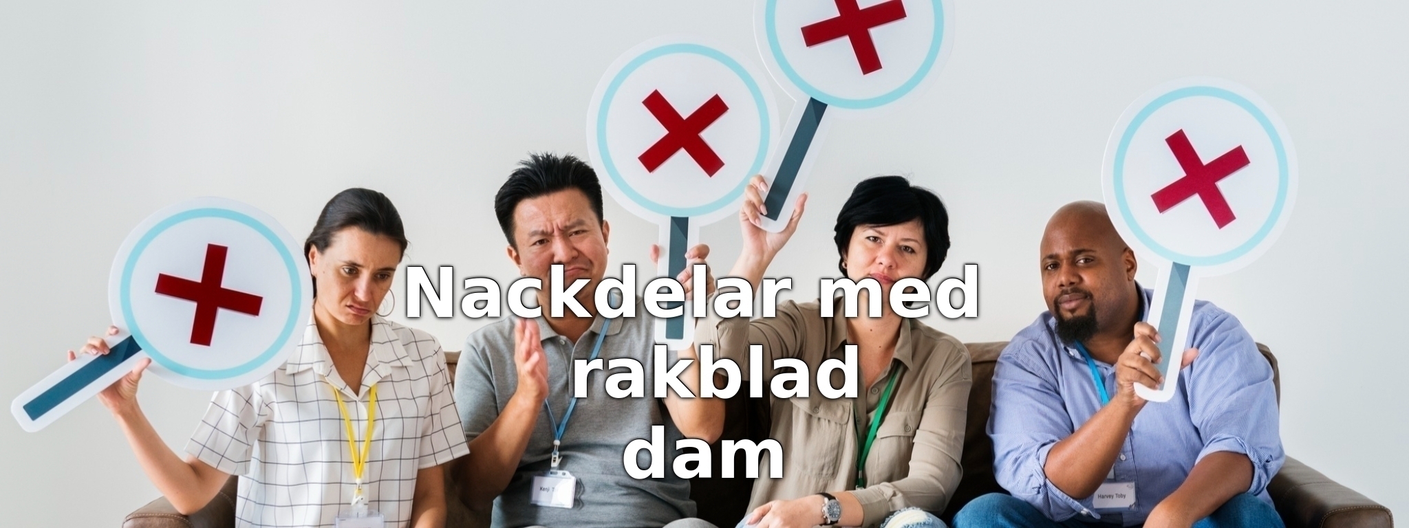 Nackdelar med rakblad dam