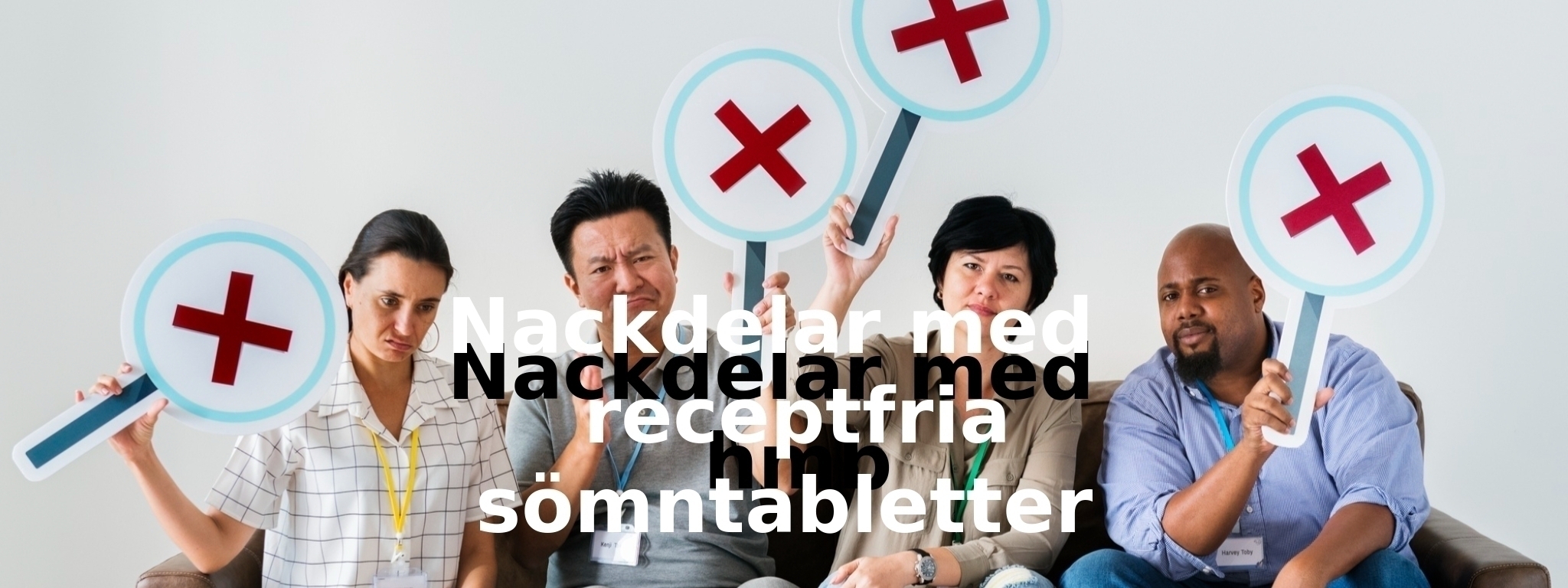 Nackdelar med receptfria sömntabletter