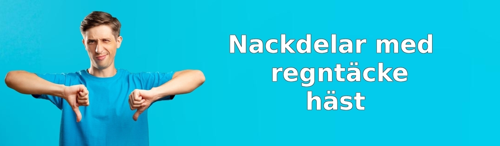 Nackdelar med regntäcke häst