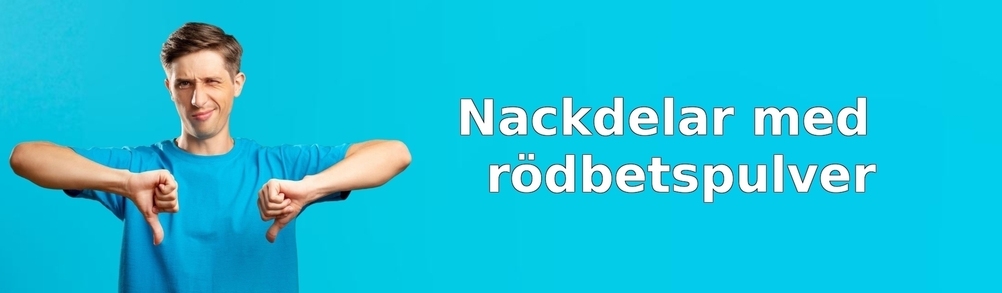 Nackdelar med rödbetspulver