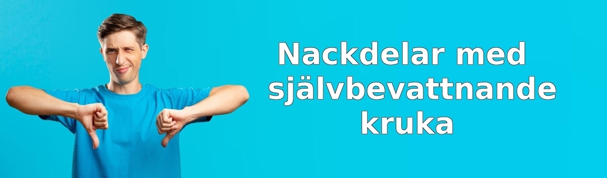 Nackdelar med självbevattnande kruka