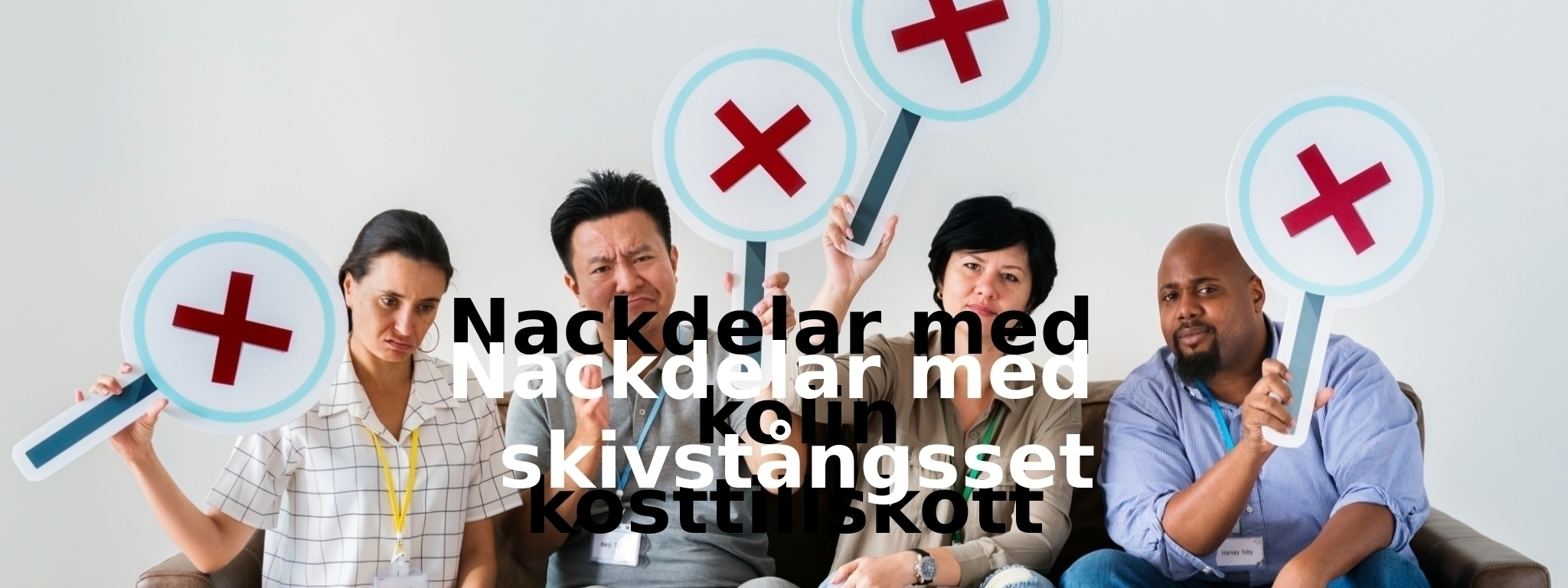 Nackdelar med skivstångsset