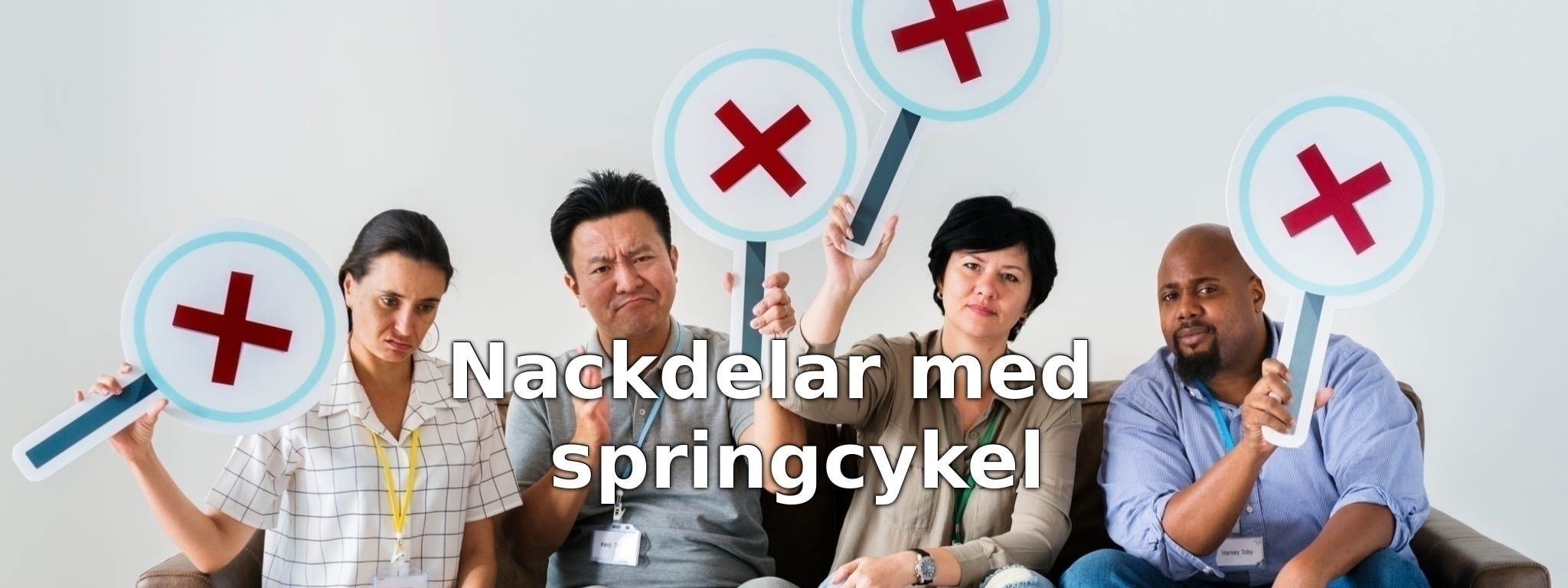 Nackdelar med springcykel