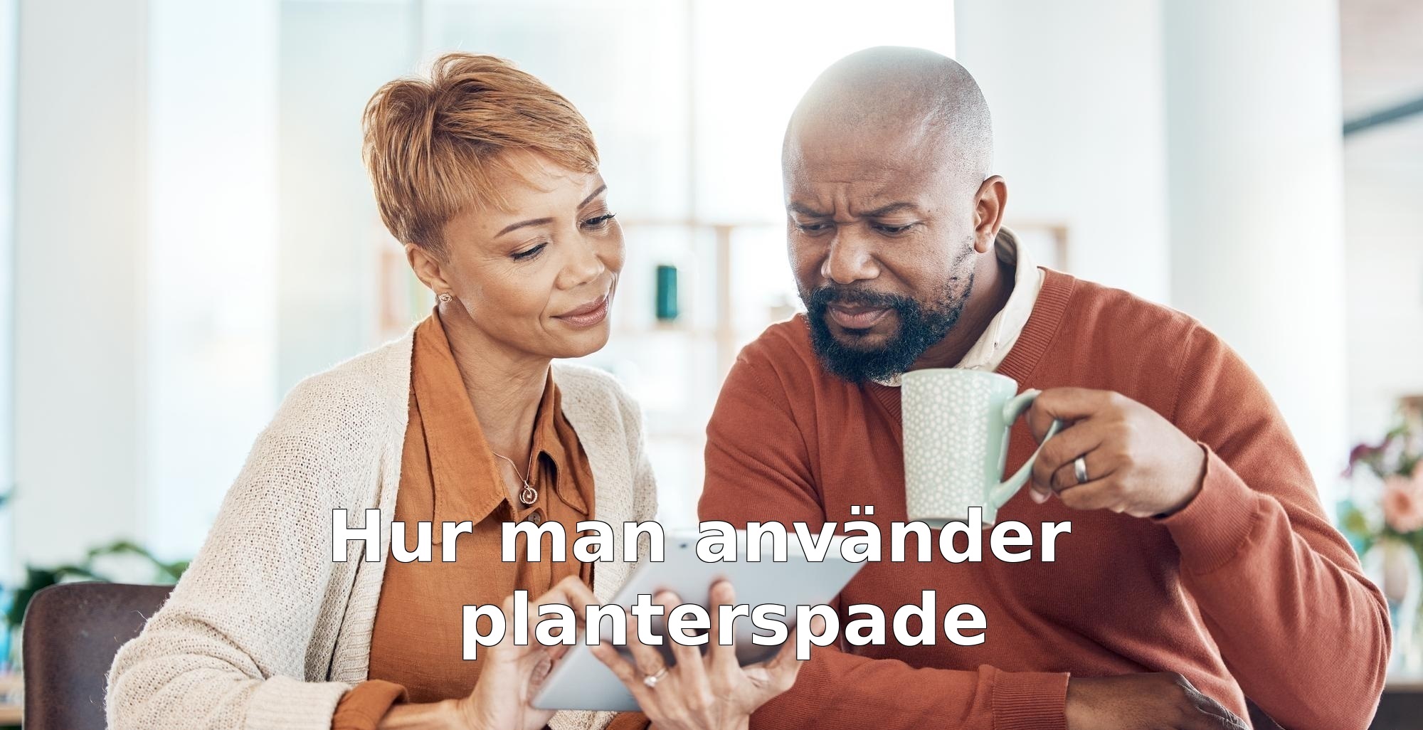 Hur man använder planterspade