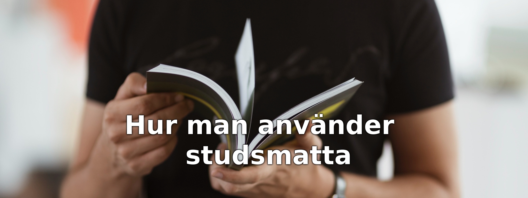 Hur man använder studsmatta