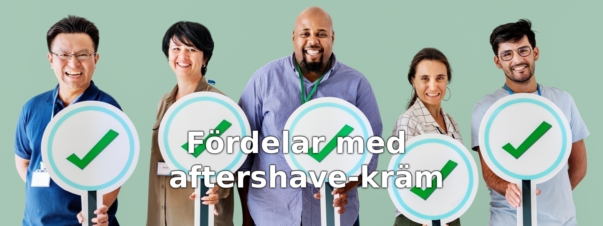 Fördelar med aftershave-kräm