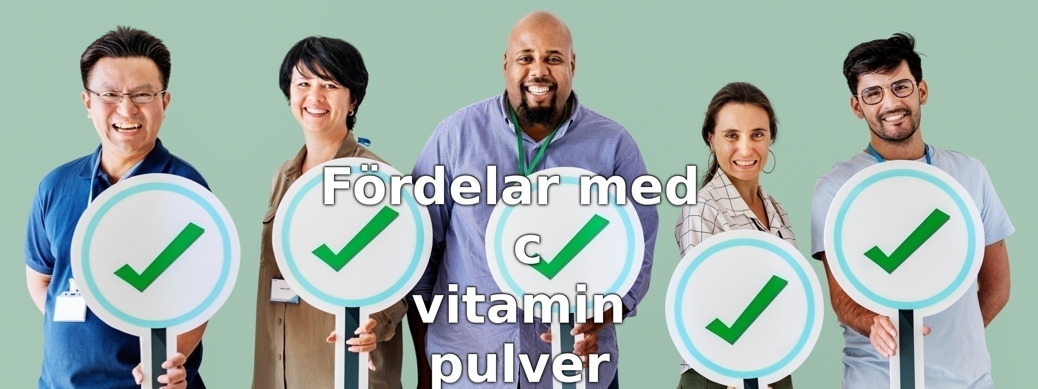 Fördelar med c vitamin pulver