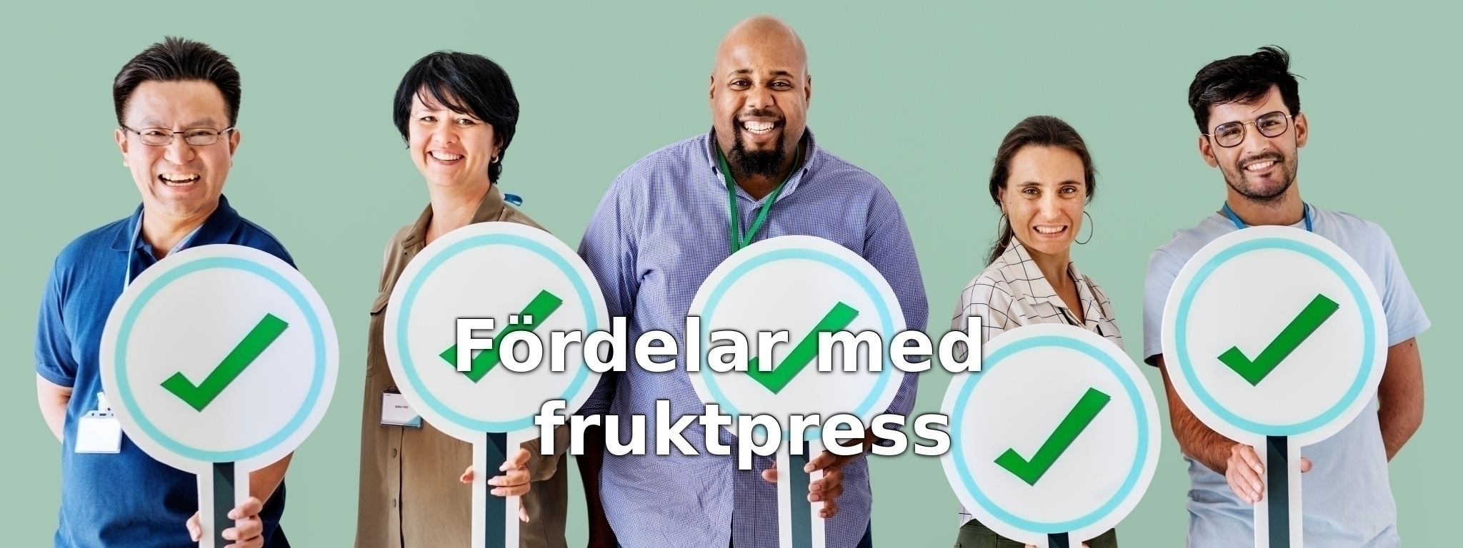 Fördelar med fruktpress