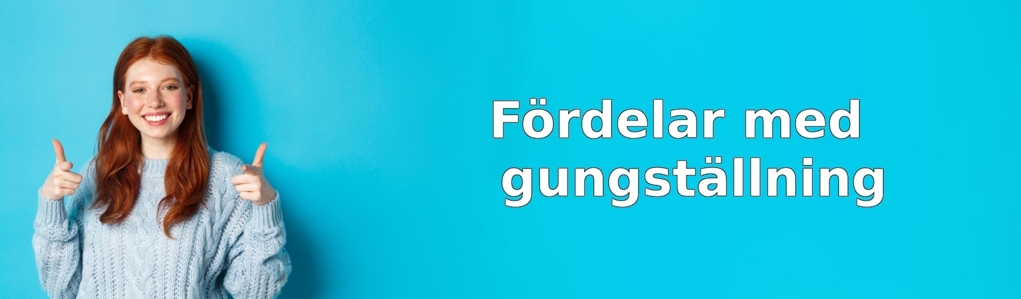 Fördelar med gungställning