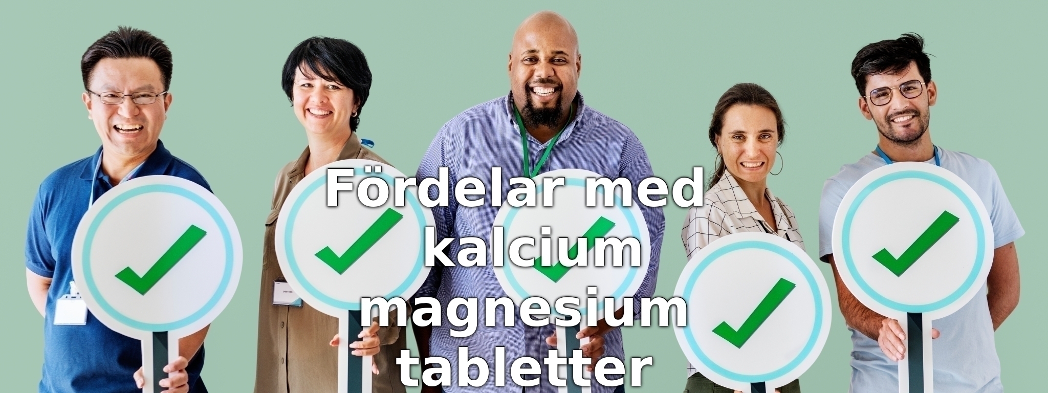 Fördelar med kalcium magnesium tabletter