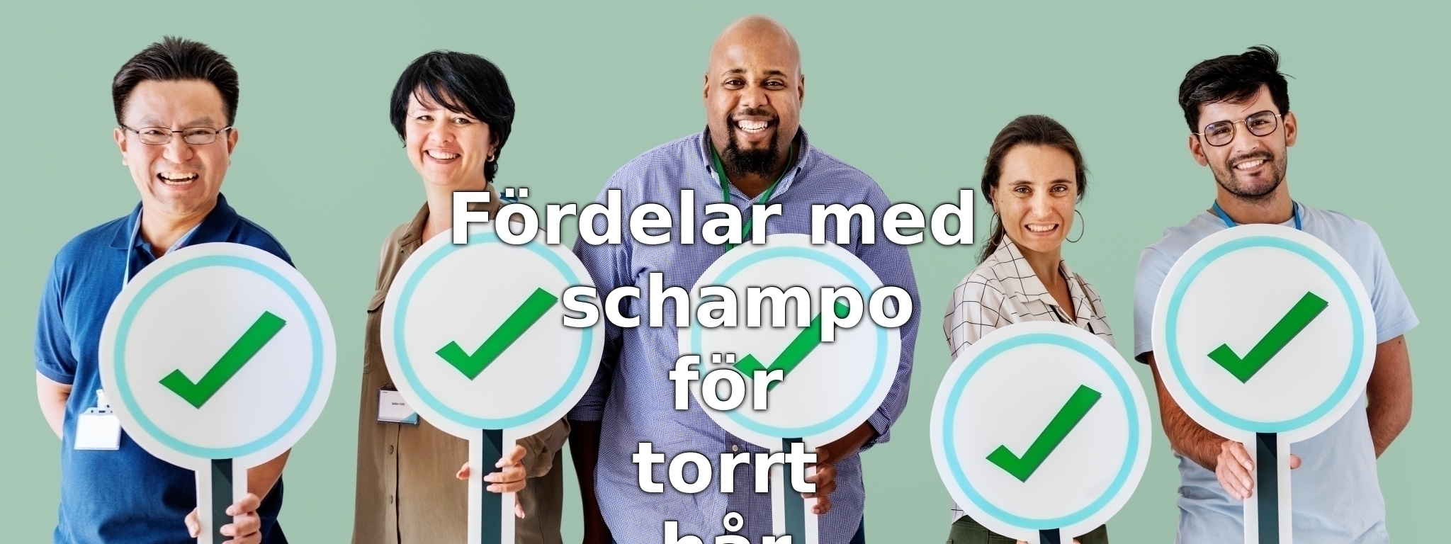 Fördelar med schampo för torrt hår