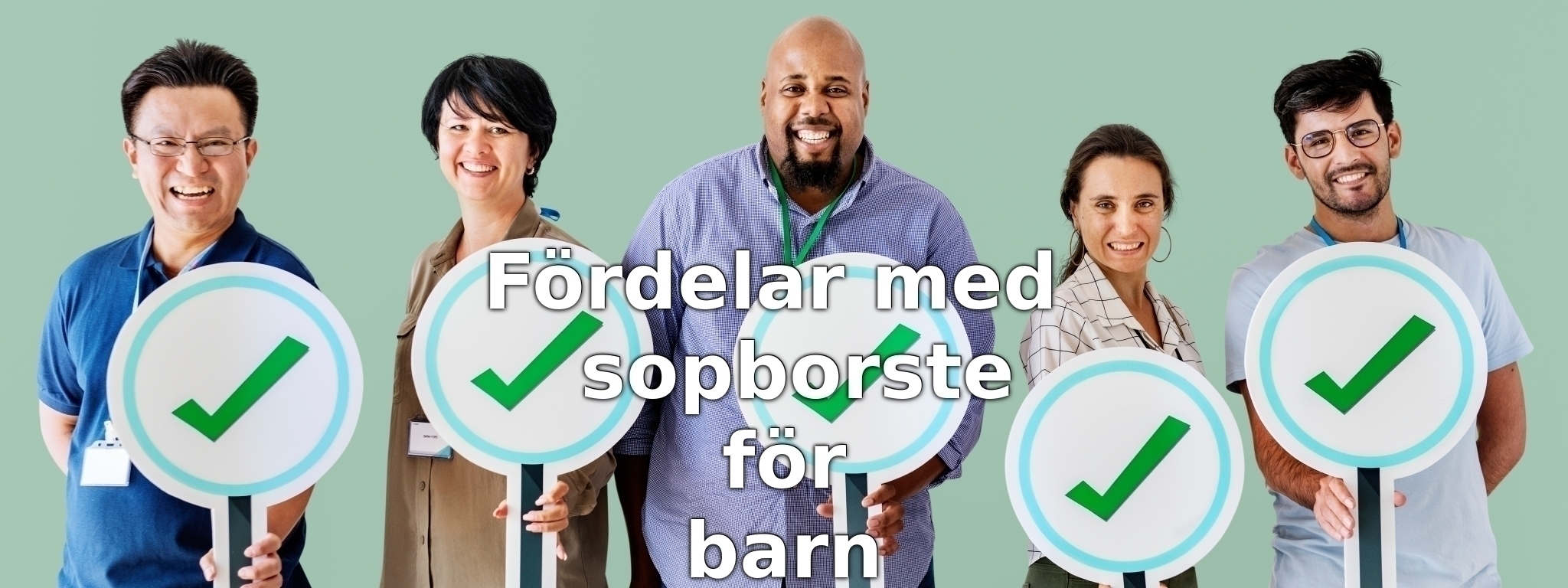 Fördelar med sopborste för barn