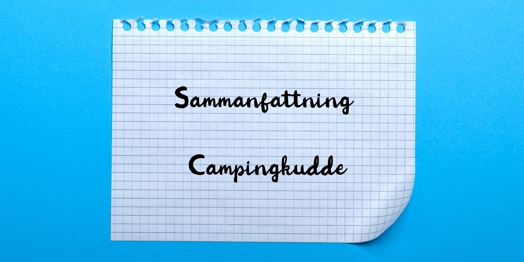 Sammanfattning av campingkudde