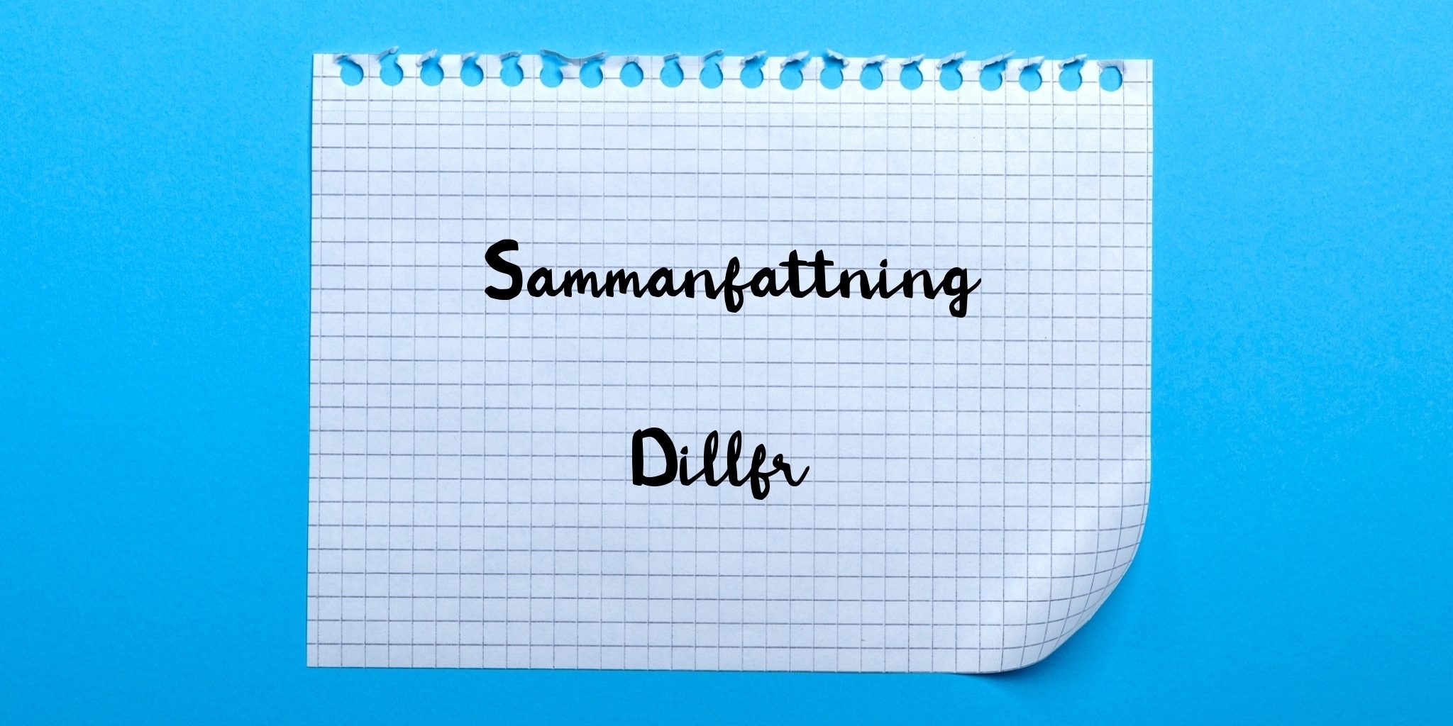Sammanfattning av dillfrö